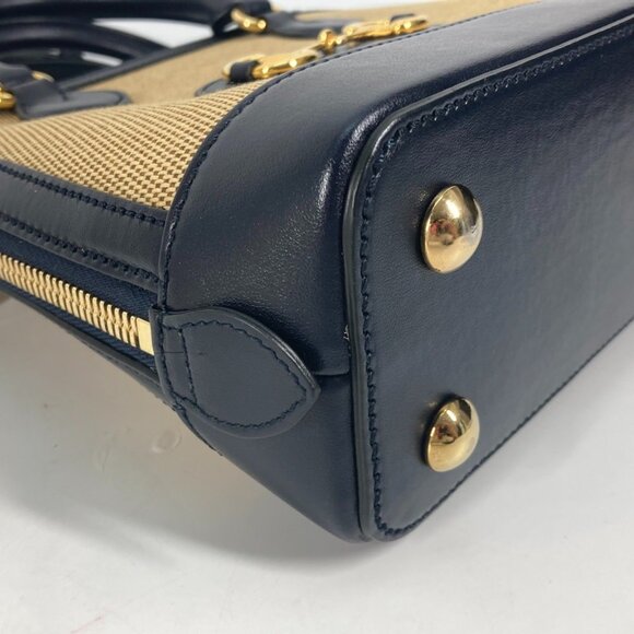 GUCCI Beige Horsebit Bag - Picture 8 of 16